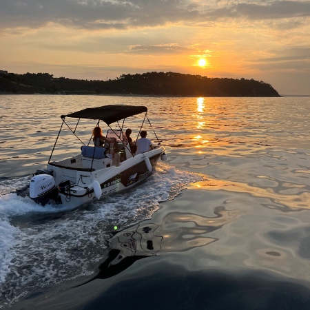 Sunset Cruising Afytos Halkidiki